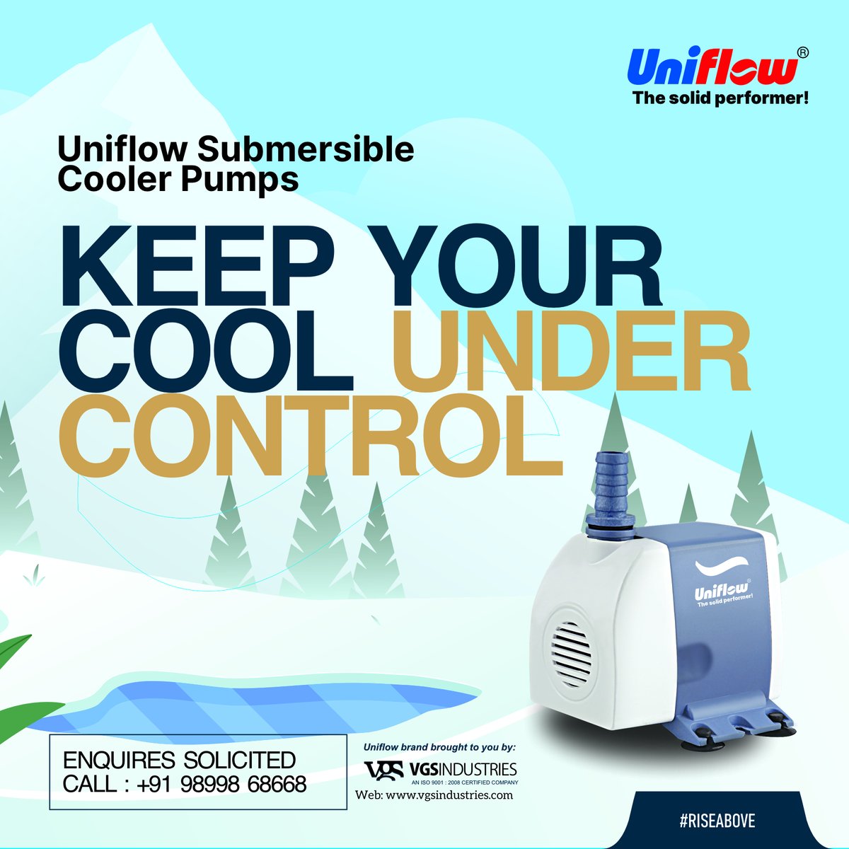 vgsindustries's tweet photo. Looking for a cooling solution that's both effective and eco-friendly? Look no further than Uniflow Submersible Cooler Pumps. Keep cool while minimizing your environmental footprint!
#uniflowpump #aircooler #pumps #SummerCooler #coolerpump #cooler #uniflow #swingmotors #HVAC https://t.co/56JGMM5VJ6