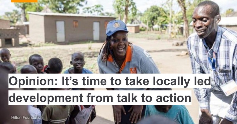 devex's tweet photo. While the data show the field can do much better in supporting locally led development, there are funders showing us the way. Council on Foundations' Kathleen Enright explains: https://t.co/VUNeGYFeTc
#Sponsored by @COF_
#DevexSeries #RootsOfChange #LeadingLocally #LocalImpact
