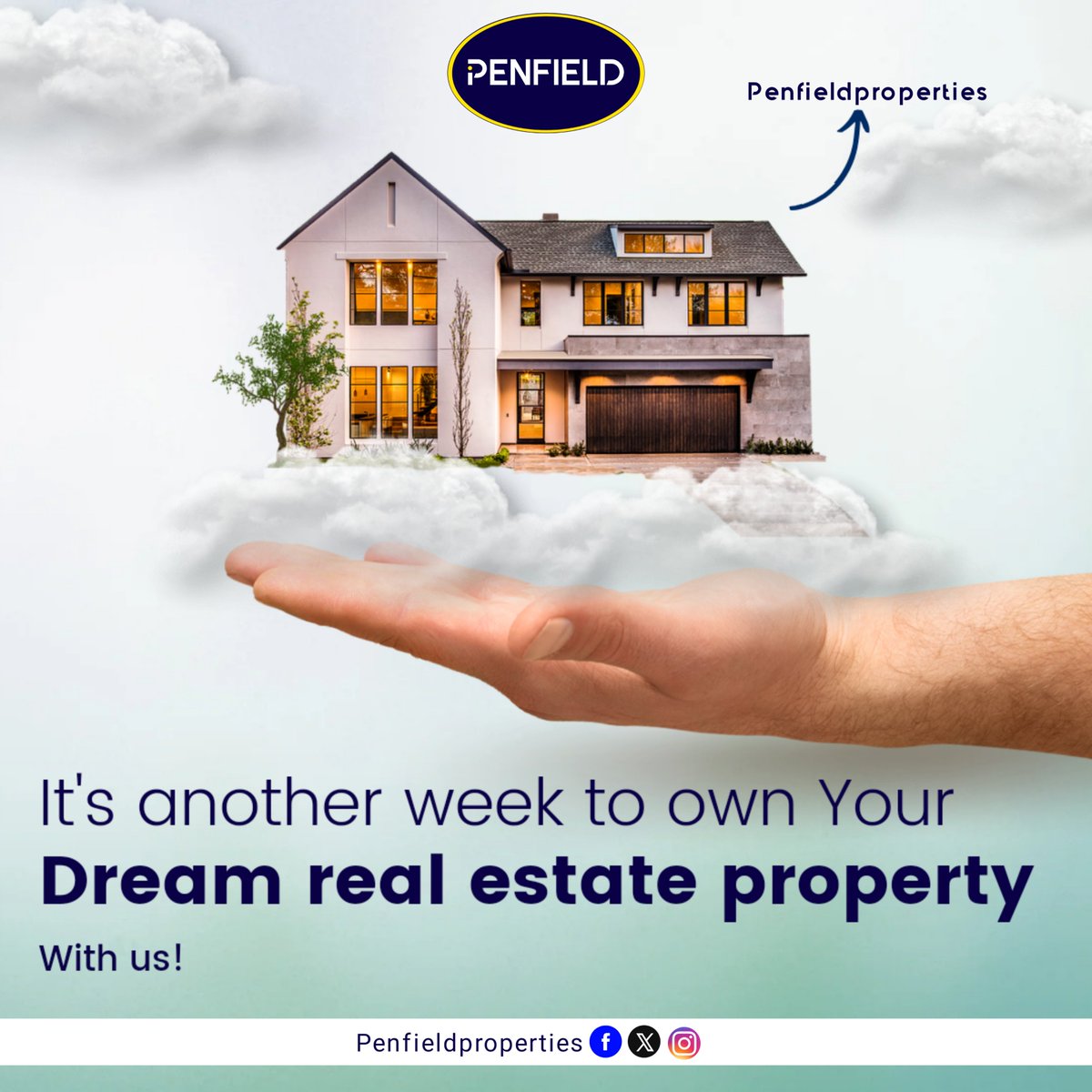 Penfieldprop's tweet photo. Real estate cannot be lost or stolen, nor can it be carried away.  Purchased from a credible firm, paid for in full, and managed with reasonable care, it is about the safest investment in the world.💛💙

 #penfieldgroup #penfieldproperties  #landpreneur #realtorpaul #Penfield https://t.co/O9AqUJMYp0