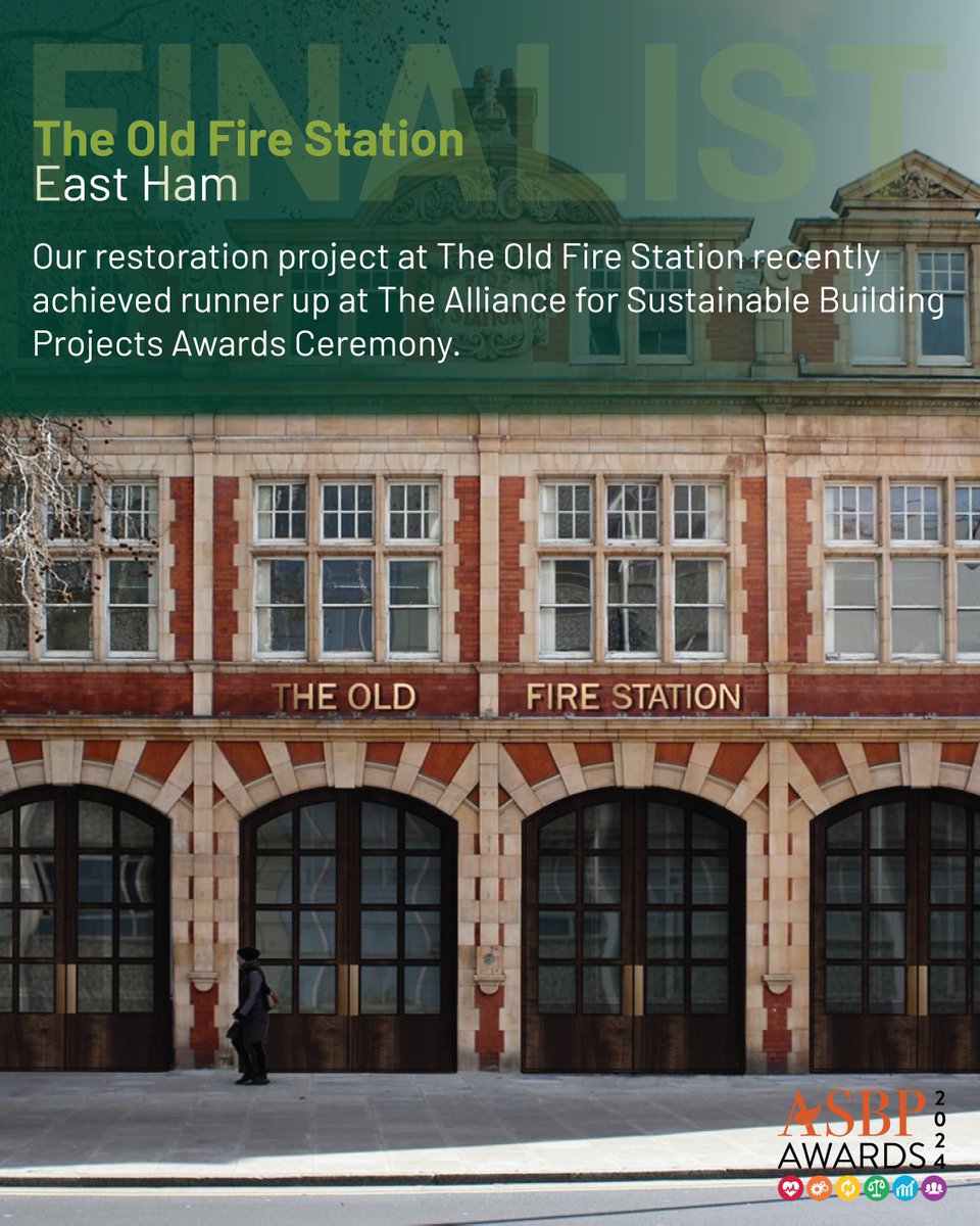 T_BContractors's tweet photo. This year's ASBP's annual conference focused on biodiversity forestry and health &amp; wellbeing - in which our project for Populo Living, The Old Fire Station, with @drmmarchitects and Airey Miller, was a worthy runner-up
#asbpawards #projectcompletion #listedbuilding #architecture https://t.co/w5kuY6DmI4