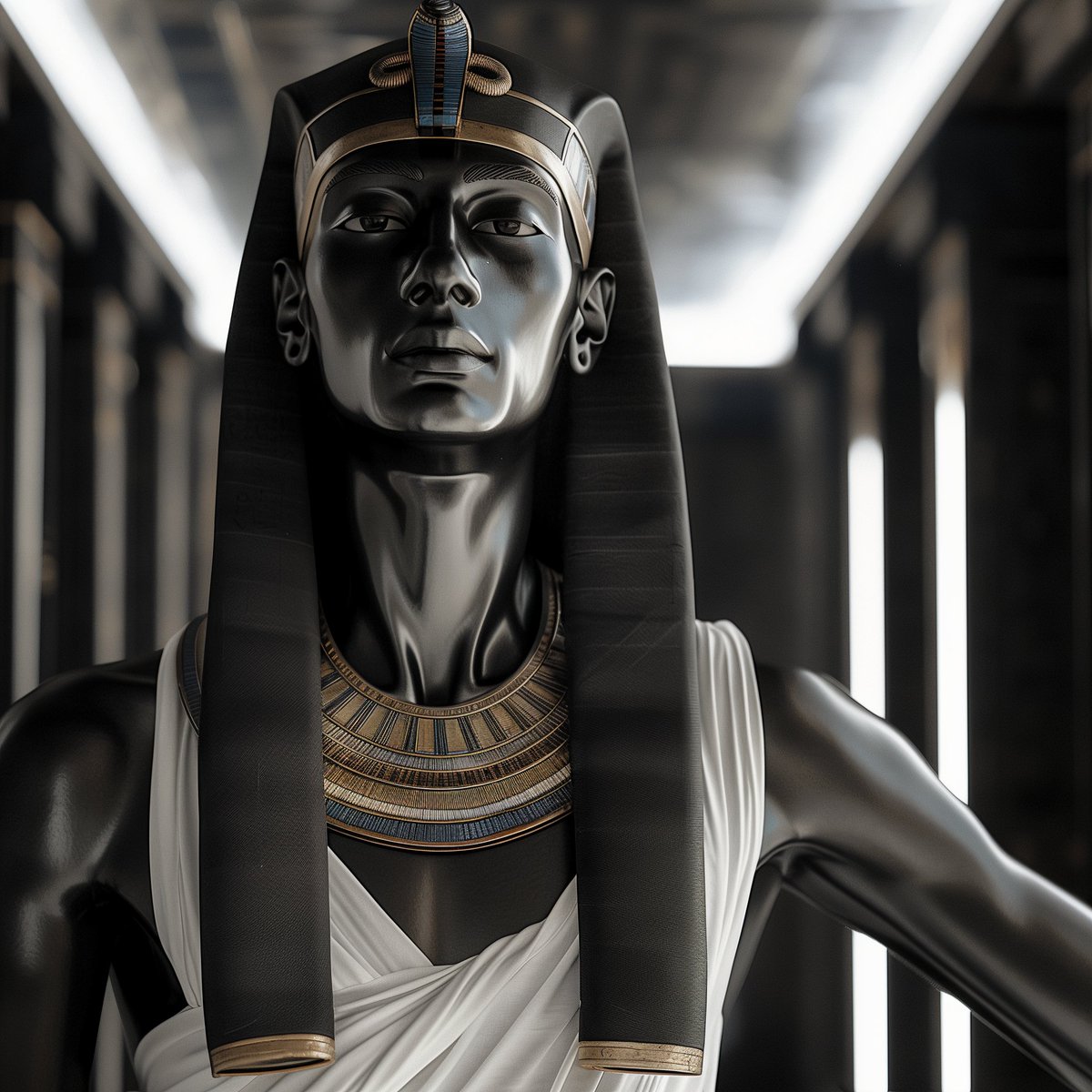 Fiberglass Pharaoh #graphictheory 

#fiberglass #Pharaoh #Egyptology #mannequin

#AI #AIfashion #AIart #AIartwork #AIartist #Aiartcommunity #midjourney #midjourneyfashion #midjourneyart #midjourneyartwork #midjourneyartist #midjourneycommunity #midjourneyAIart #midjourneyAI