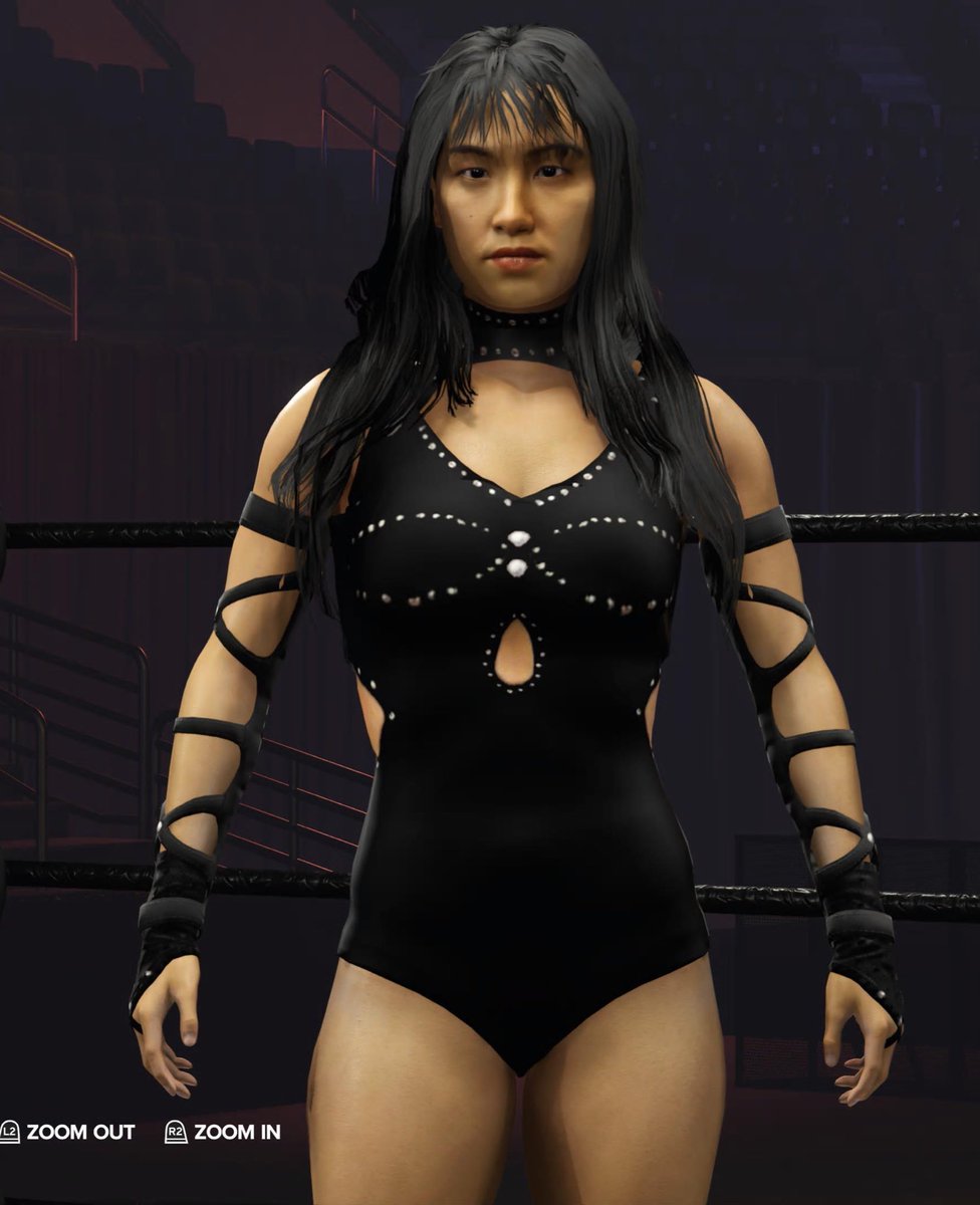 RebelCaws's tweet photo. Got this as close as I possibly could. Uploading later.
#WWE2K24 #ManamiToyota #FlyingAngel https://t.co/CjFKGOetwf