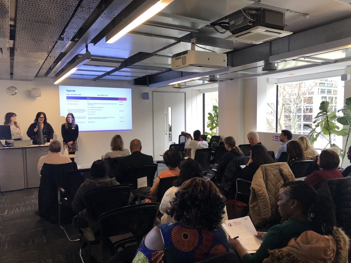HINSouthLondon's tweet photo. Today we’re hosting the #MatNeoSIP Pan London event with @UCLPartners.

Key stakeholders join us to discuss adoption of a perinatal optimisation communication tool, supporting QI to reduce mortality and morbidities associated with preterm birth. https://t.co/zPTIcjjbgJ