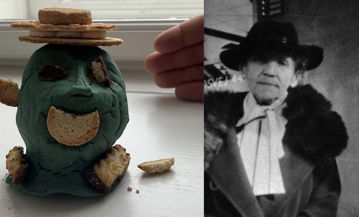 Kulturministeren vil have flere kvindelige statuer; og han foreslår selv Karen Volf. Som et statsfinansieret medie vil vi gerne holde os gode venner med ham; derfor har vi givet ham en Karen Volf skulptur, der nu står på hans kontor. #P3 #Balalajka #dkpol