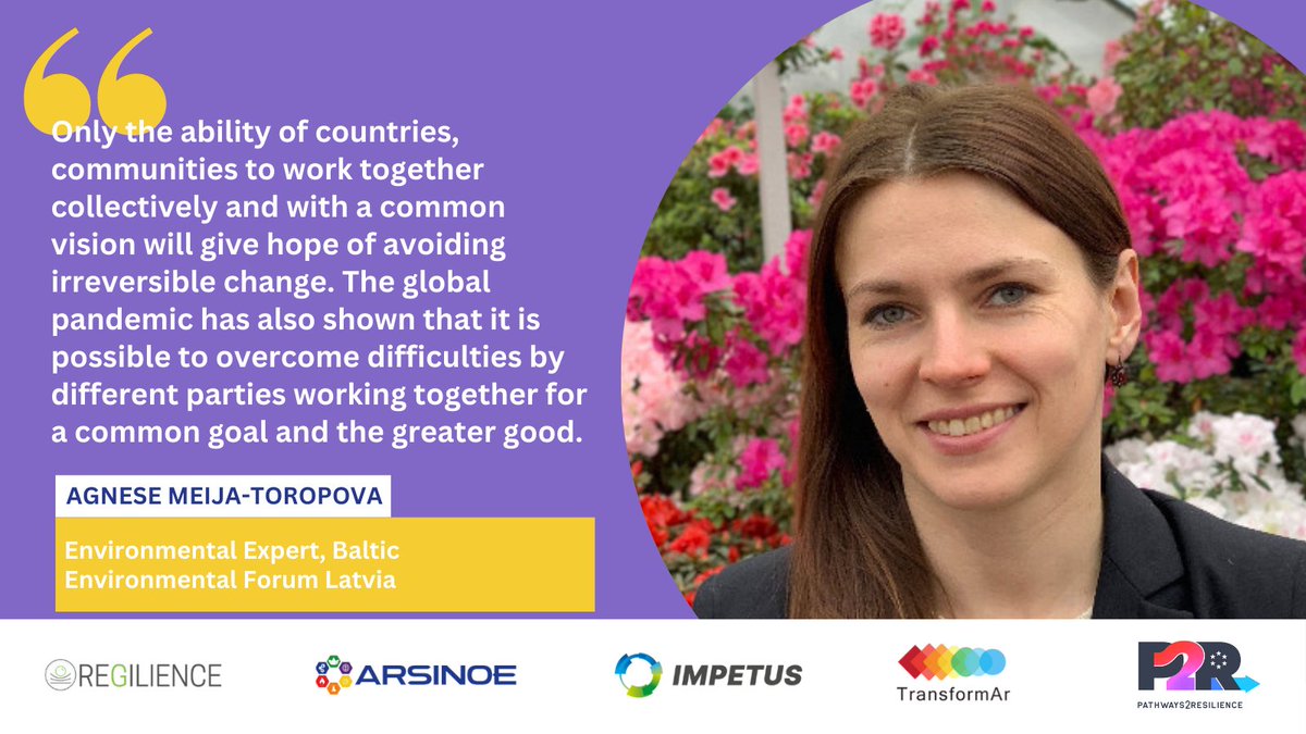 🙌Celebrate Women's Month with Agnese Meija-Toropova, Environmental Expert at Baltic Environmental Forum Lithuania, as she drives climate adaptation and resilience 👉 bit.ly/3wVjCyl 🔜​ Stay tuned for more inspiring stories all month long! #WomensDay #ClimateAction 🌍