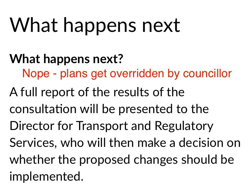 betterstreetskc's tweet photo. It’s confusing (politely) being an @rbkc resident taking part in consultations. 🚶‍♀️ 🚲 🦼 scheme on Kensington Park Road consulted late 2023. What happens next is… er, one councillor says “no forget that, add back through traffic”. Have your say https://t.co/4jEVEkBtCv https://t.co/mp6seh8iA7