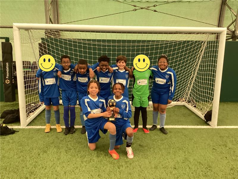 St_StephensPri's tweet photo. St. Stephen's continue on their winning streak as Mr. Pearce's squad bring home another 1st place trophy after a string of amazing performances to win the @wwfcfoundation mixed finals and move on to represent Wolverhampton at a @premierleague  stadium. 🏆⚽️

#SportyStStephens https://t.co/25UZRhv5Pj
