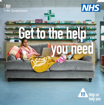 📢If you need urgent medical help but you're not sure where to go, use 111 to get assessed and directed to the right place for you.​ 📞Call 111 💻 Go online at nhs.uk/111 🤳Or use the #NHS App
