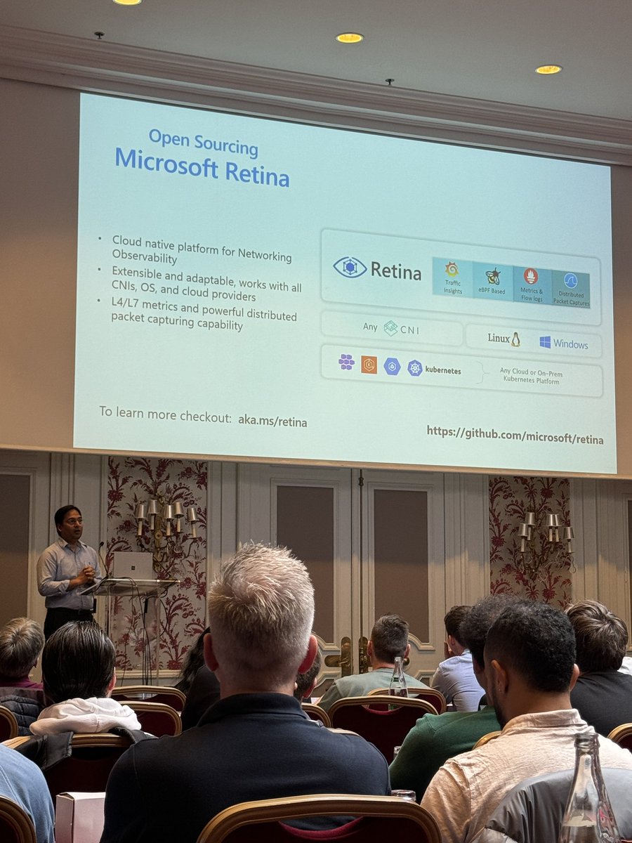 Very excited to announce Retina - an open source cloud native platform for network observability retina.sh