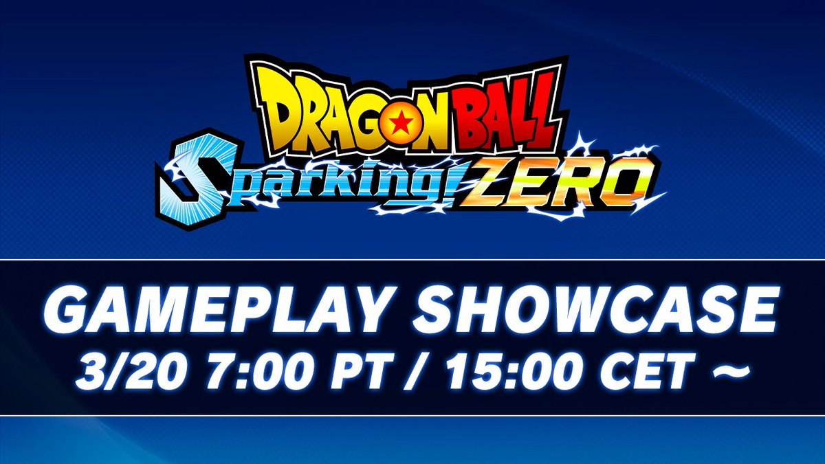 💥ES OFICIAL💥

¡Dragon Ball Sparking! Zero lanzará mañana 20 de marzo un gameplay showcase! 😍

La retransmisión comenzará a las 15:00 (Hora Peninsular Española) 😎

¿HYPE? 🥳