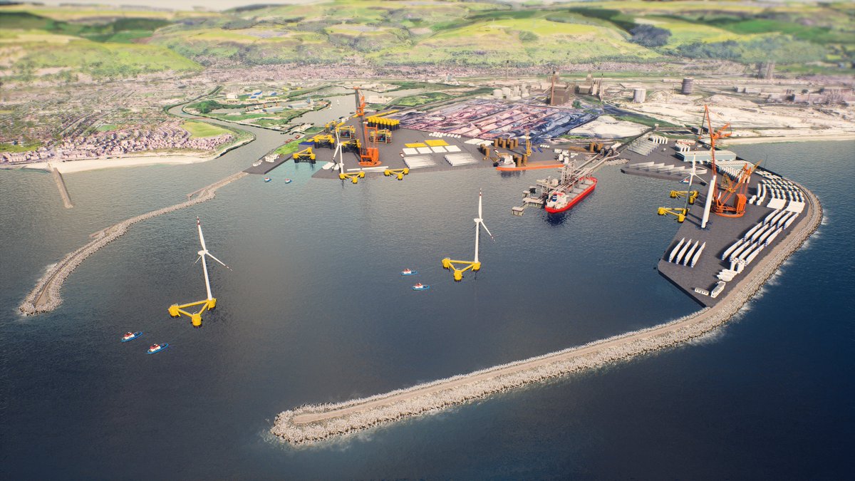 We welcome the decision by the @energygovuk to advance the Future Port Talbot project to the Primary List phase of the Floating Offshore Wind Manufacturing Investment Scheme (FLOWMIS). Full announcement: abports.co.uk/news-and-media… #OffshoreWind