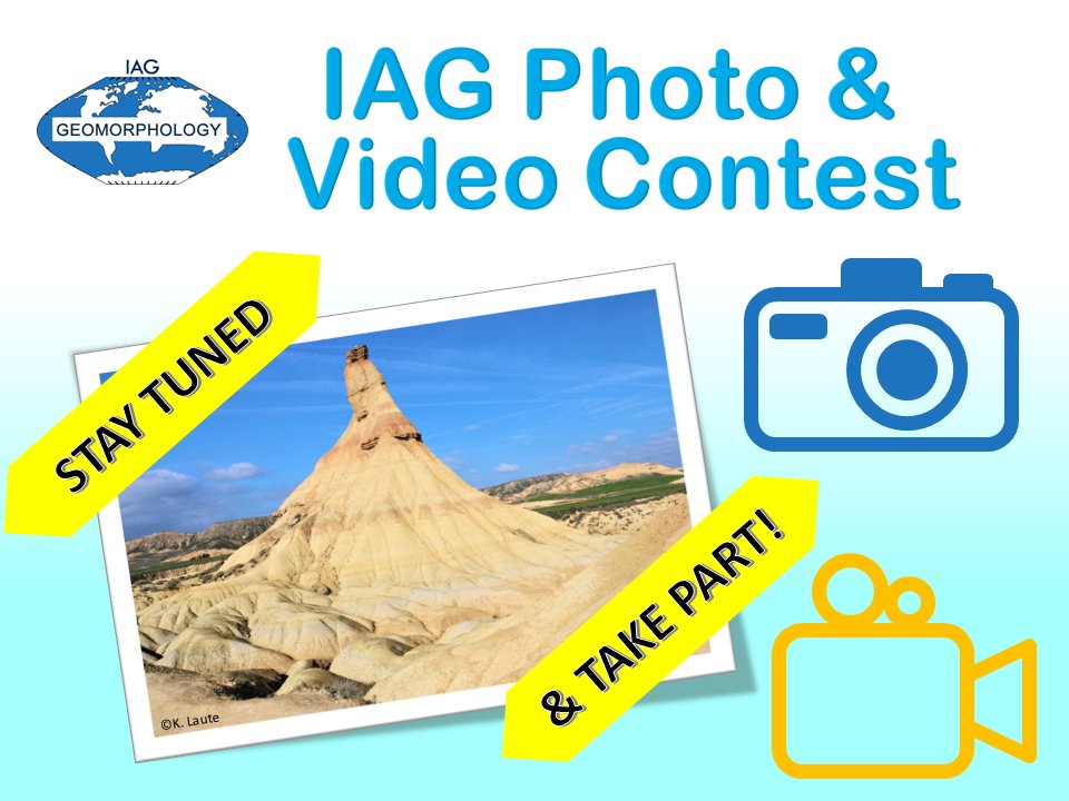 🚨 IAG PHOTO & VIDEO CONTEST You can participate in both our Photo and Video Contests before TOMORROW! Themes are: Photo Contest: Glacial geomorphology and climate warming Video Contest: Volcanic landforms and landscapes Details for submission here: geomorph.org/iag-photo-vide…