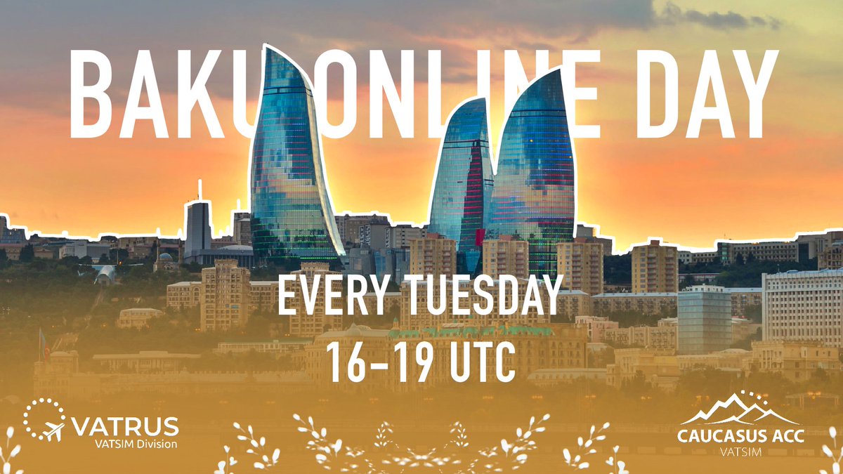urrv_acc's tweet photo. Don't forget about our weekly Baku Online Day! https://t.co/lbqYoZXIi6