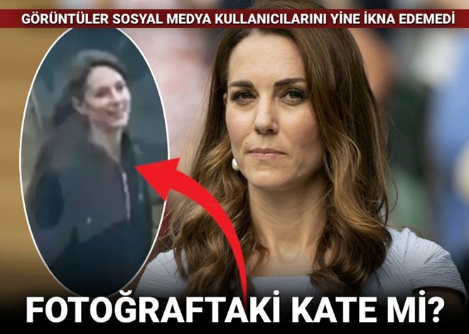 FOTOĞRAFTAKİ KATE Mİ? Görüntüler sosyal medya kullanıcılarını yine ikna edemedi ntv.com.tr/galeri/dunya/s… Foto: NTV