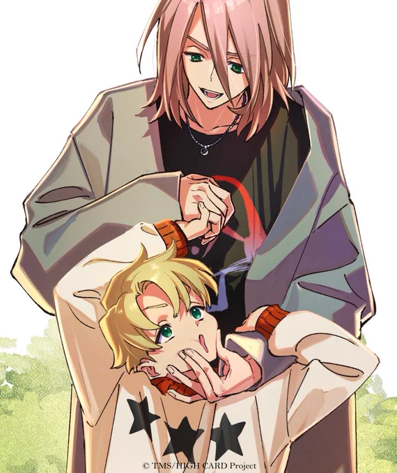 EDイラスト⑥フィンとお兄ちゃん #highcard #ハイカード 