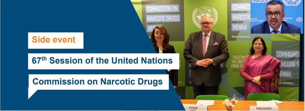 Please join us: In-person at CND/VIC M-Bldg Room M2 OR online via the links below: - Friday, 22 March 2024 13:00 – 13:50 CET - United Nations - Vienna International Center M Building, Room M2 - Register Online, follow this link: ow.ly/E6Ns50QWoty