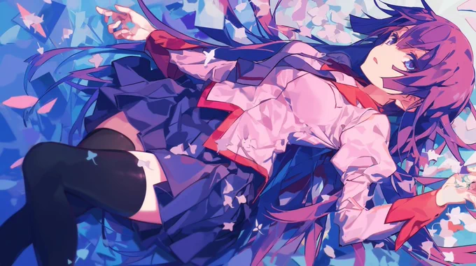 Bakemonogatari -Hitagi Senjougahara- 