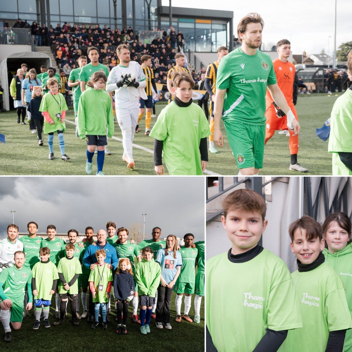 Thames Hospice were delighted to be invited to Slough Town FC vs Bath City match on Saturday 2 March. Our team enjoyed speaking to fans from both sides about our services & volunteering opportunities and the collection on the day raised over £480 for our Hospice! #GoRebels