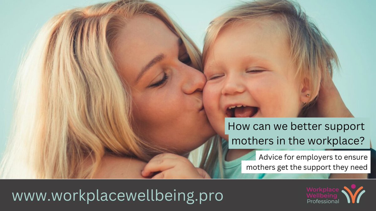 'Supporting mothers in the workplace is not just an ethical obligation, it’s an investment in the wellbeing of the workforce.' Mark Catchlove, @HMInsightGroup loom.ly/CbqlDss #supportingmothers #supportmothers #wellbeing