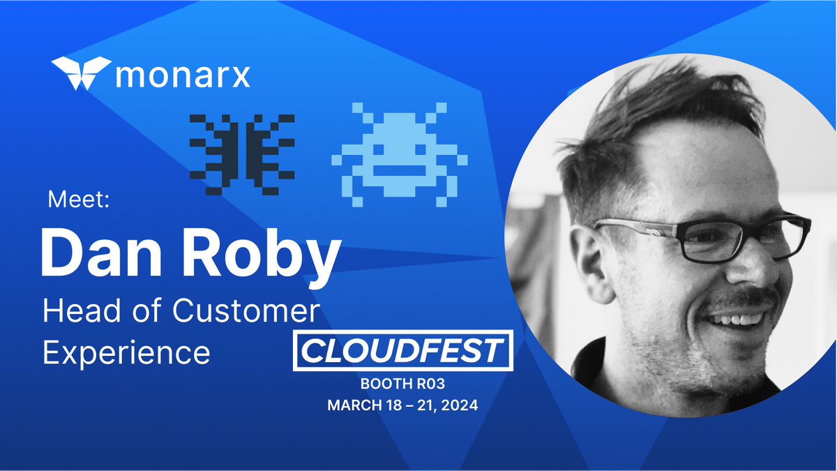 Meet Dan of @monarxsecurity he’ll be handing out free games of Cyber Space Invaders at @cloudfest along with neat stickers, and pens to sign your new #hosting partner agreement. Or book a meeting: hubs.li/Q02m5zk-0 #swag #games #anti-malware #hostingpartners