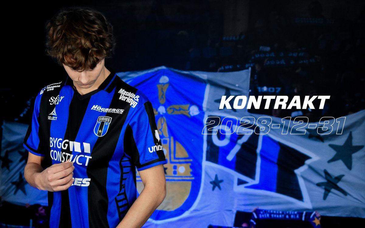 siriusfotboll's tweet image. Välkommen till Sirius, Victor Ekström! 🔵⚫

ℹ️ Sirius Fotboll är överens med Täby FK om övergång av den 21-åriga ytterbacken Victor Ekström. Avtalet sträcker sig över säsongen 2028.

🎤 En videointervju med Victor publiceras i eftermiddag.

Läs mer på siriusfotboll.se