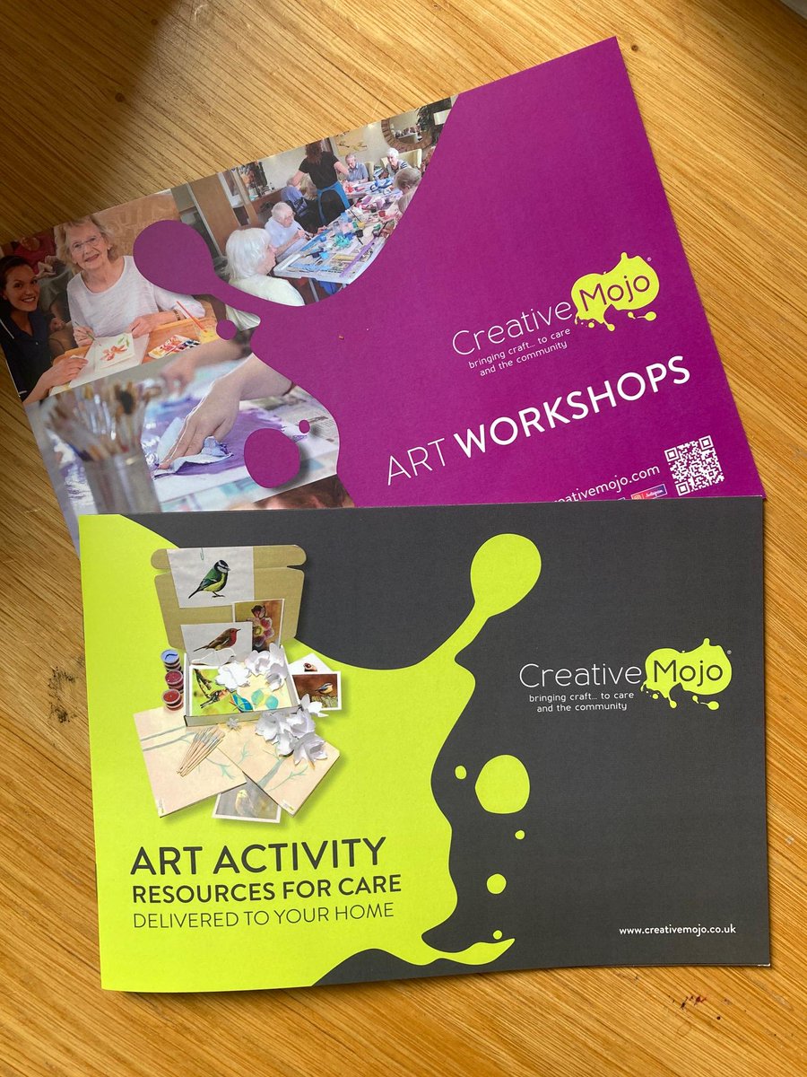 We're on our way to @UKCareWeek Come and have a look at our creative activity resources and speak to our welcoming team. See you at stand H24. #UKCareWeek #socialcare #wellbeing #carehomesuk