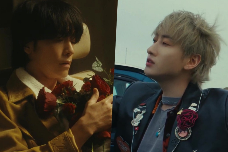 soompi's tweet photo. WATCH: #SuperJuniorDnE Faces Emotional Breakup In Cinematic Pre-Release MV For “ROSE”
https://t.co/dzd7BFoRG5 https://t.co/EuF0sKabYf
