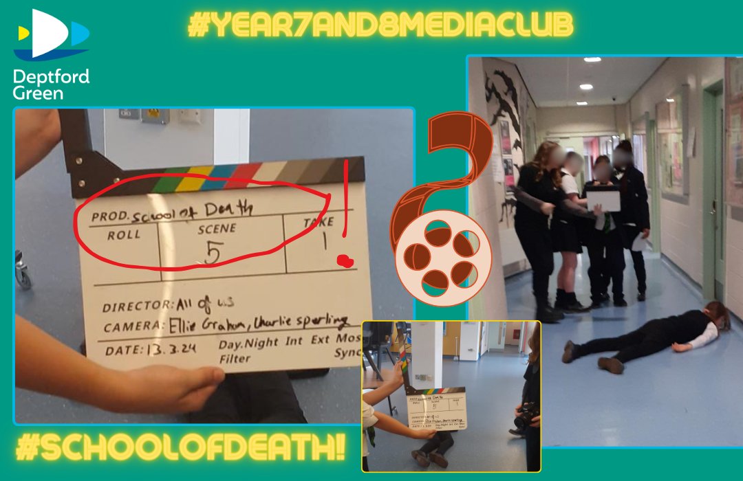 Y7 & Y8 #MediaClub filming in the Corridor of Doooom... coming to a screen (or should we say, scream) near you! #schoolofdeath 🎥🎬🍿 #explore #dream #discover #deptford #lewisham