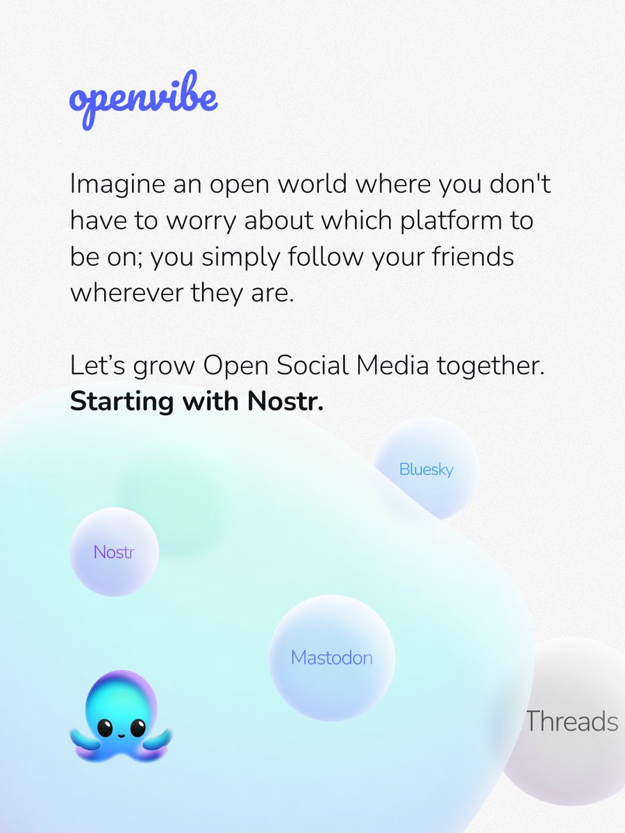 Openvibe tweet media