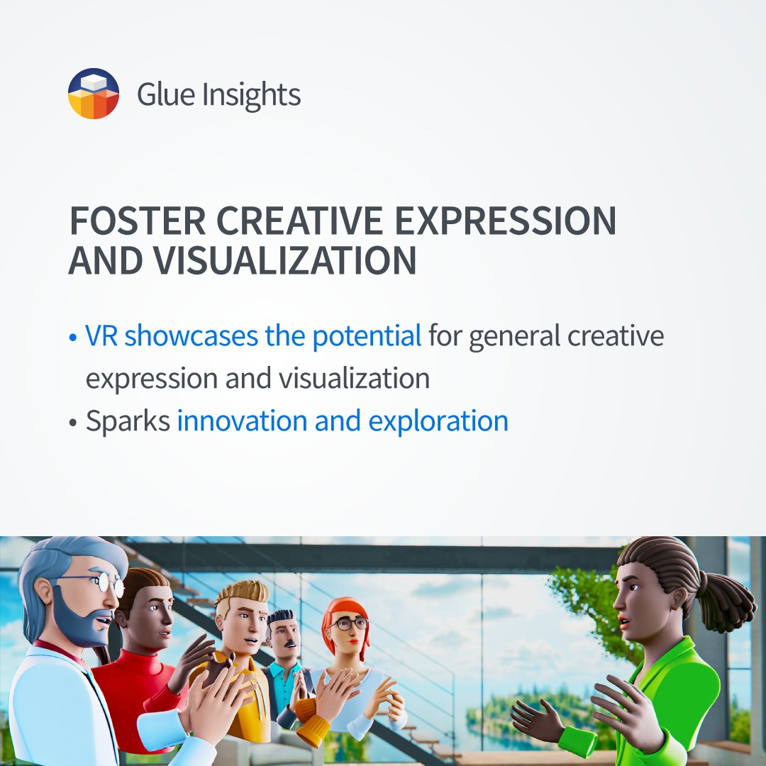 Research on #VR for #design ideation &amp; sketching found that VR offers unique advantages for drawing ideation compared to other methods like tablet and paper drawings.🖍 

Design is one of the fields where VR can be applied to foster #innovation &amp; #creativity 👨‍🎨

#GlueInsights #3d