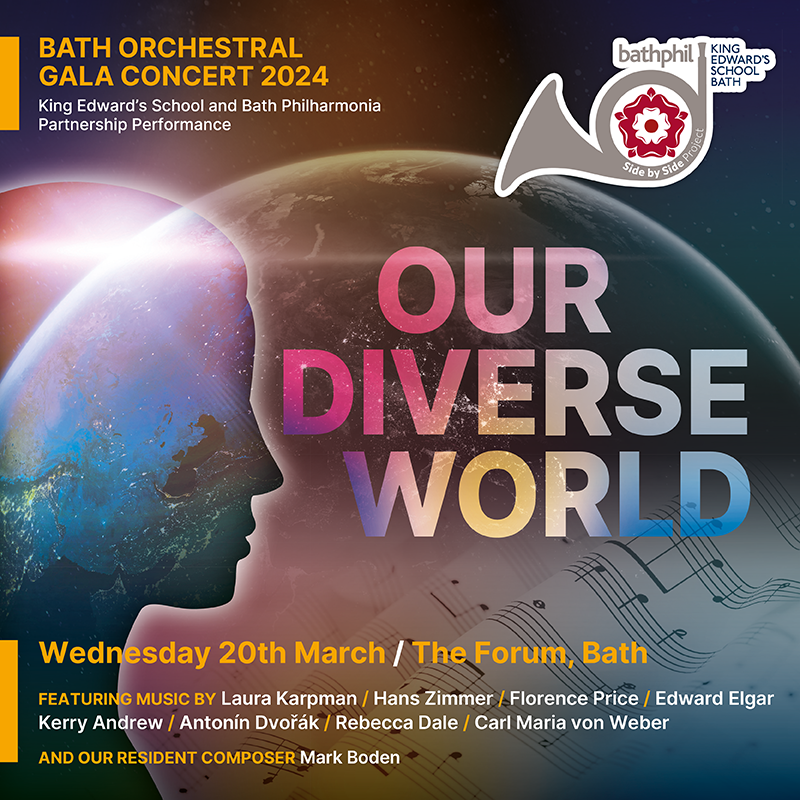 One day and counting ahead of possibly the biggest ever concert put on by @KESBATHMusic in partnership with @bathphil To book tickets, head to @bathboxoffice @ bathboxoffice.org.uk/whats-on/kes-b… #KESBathPerform