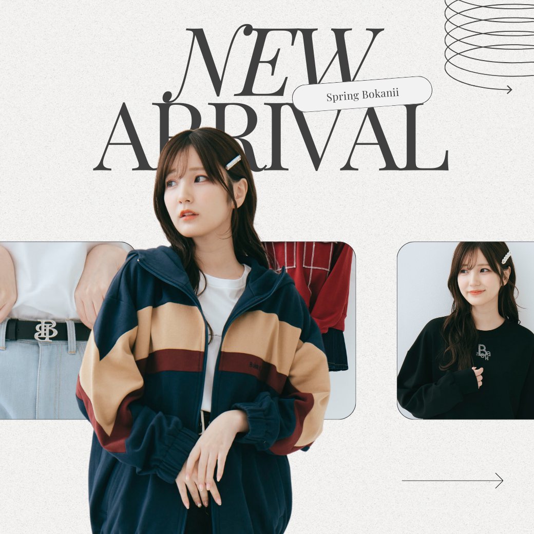 💐NEW ARRIVALS💐 3/28 (Thu.) 12:00 新作アイテム販売開始🖤❤️ 過去の人気アイテムも再販売✨ ぜひお買い物をお楽しみください ▼Boka nii公式サイト▼ bit.ly/3kC8Nv0 #Bokanii #ボカニー #かす