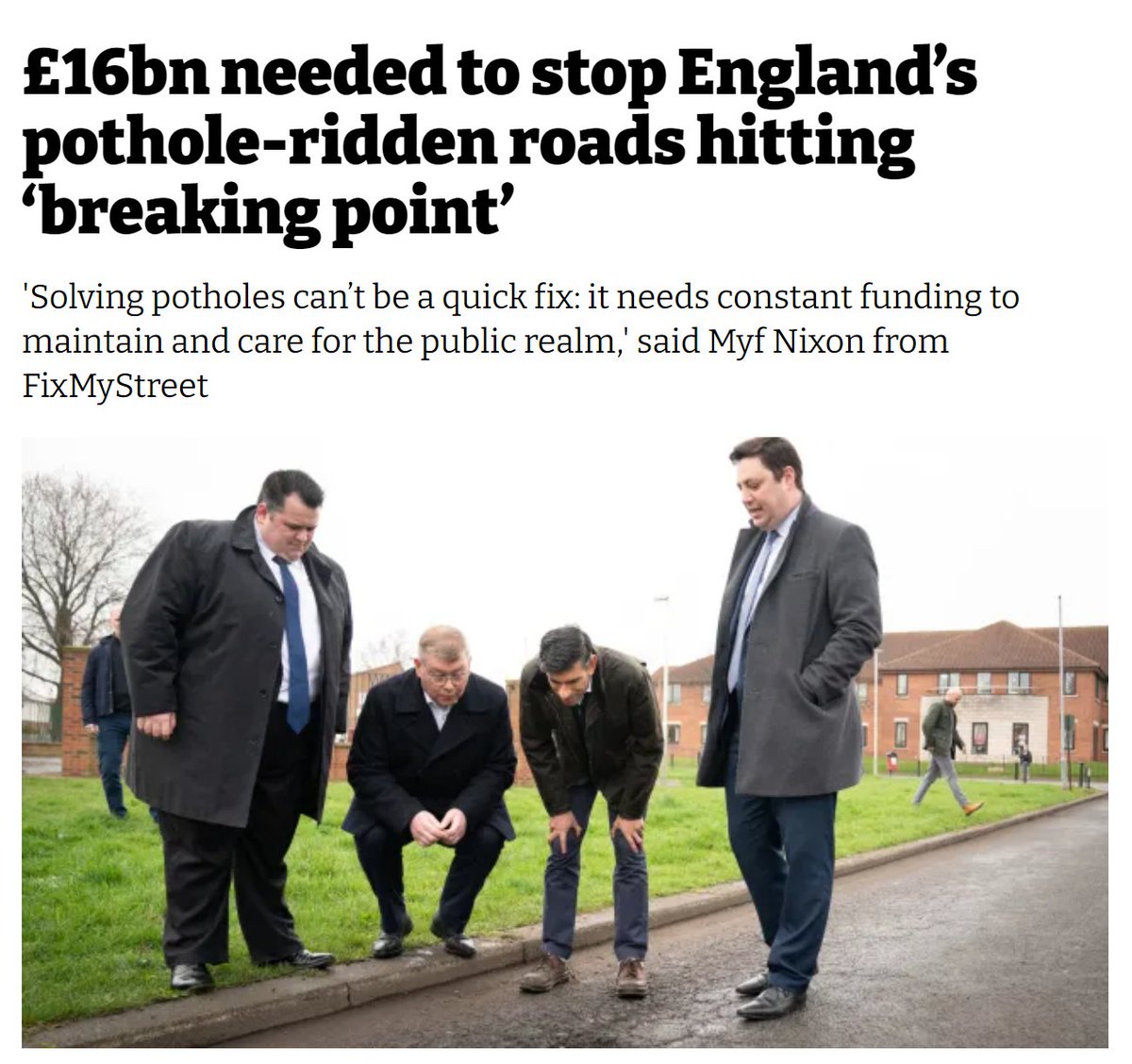 mySociety (@mysociety) on Twitter photo inews.co.uk/news/16-billio… "Solving potholes can’t be a quick fix: it needs constant funding to maintain and care for the public realm" - thanks to <a href="/theipaper/">The i Paper</a> for including our thoughts from <a href="/fixmystreet/">FixMyStreet</a> in their story on #potholes. inews.co.uk/news/16-billio… "Solving potholes can’t be a quick fix: it needs constant funding to maintain and care for the public realm" - thanks to <a href="/theipaper/">The i Paper</a> for including our thoughts from <a href="/fixmystreet/">FixMyStreet</a> in their story on #potholes.