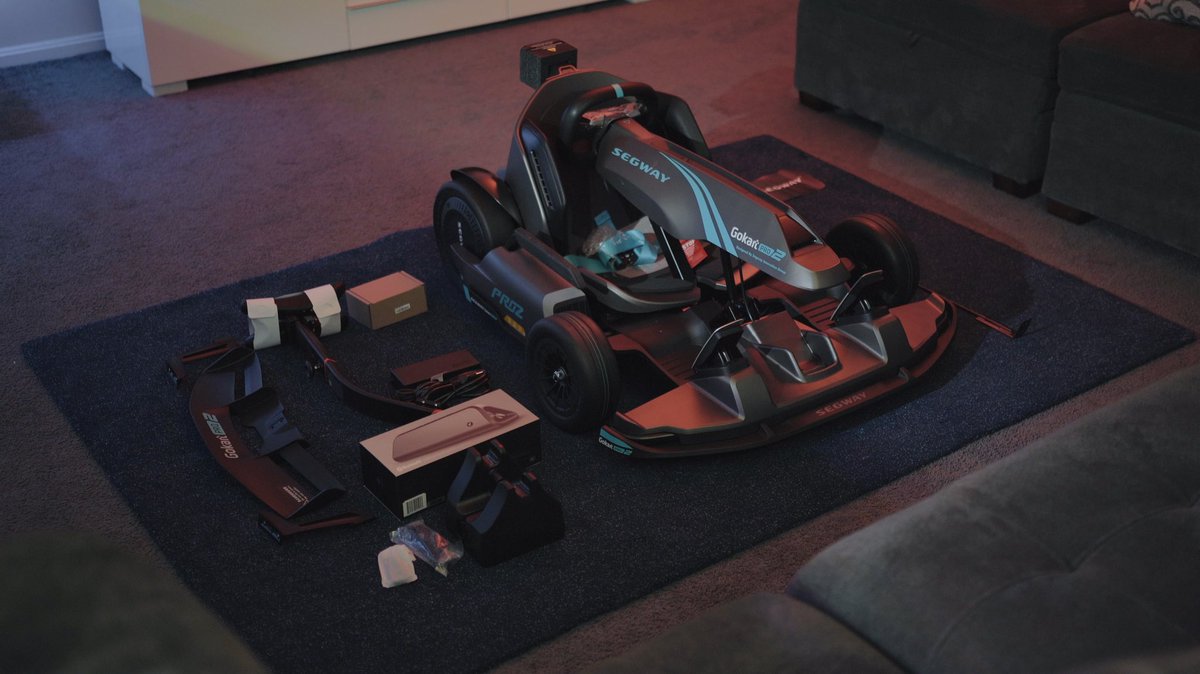 HiTechKing's tweet image. This is gonna be fun

Segway Ninebot GoKart Pro 2 Unboxing and Assembly
youtu.be/4xxvG9YE90c