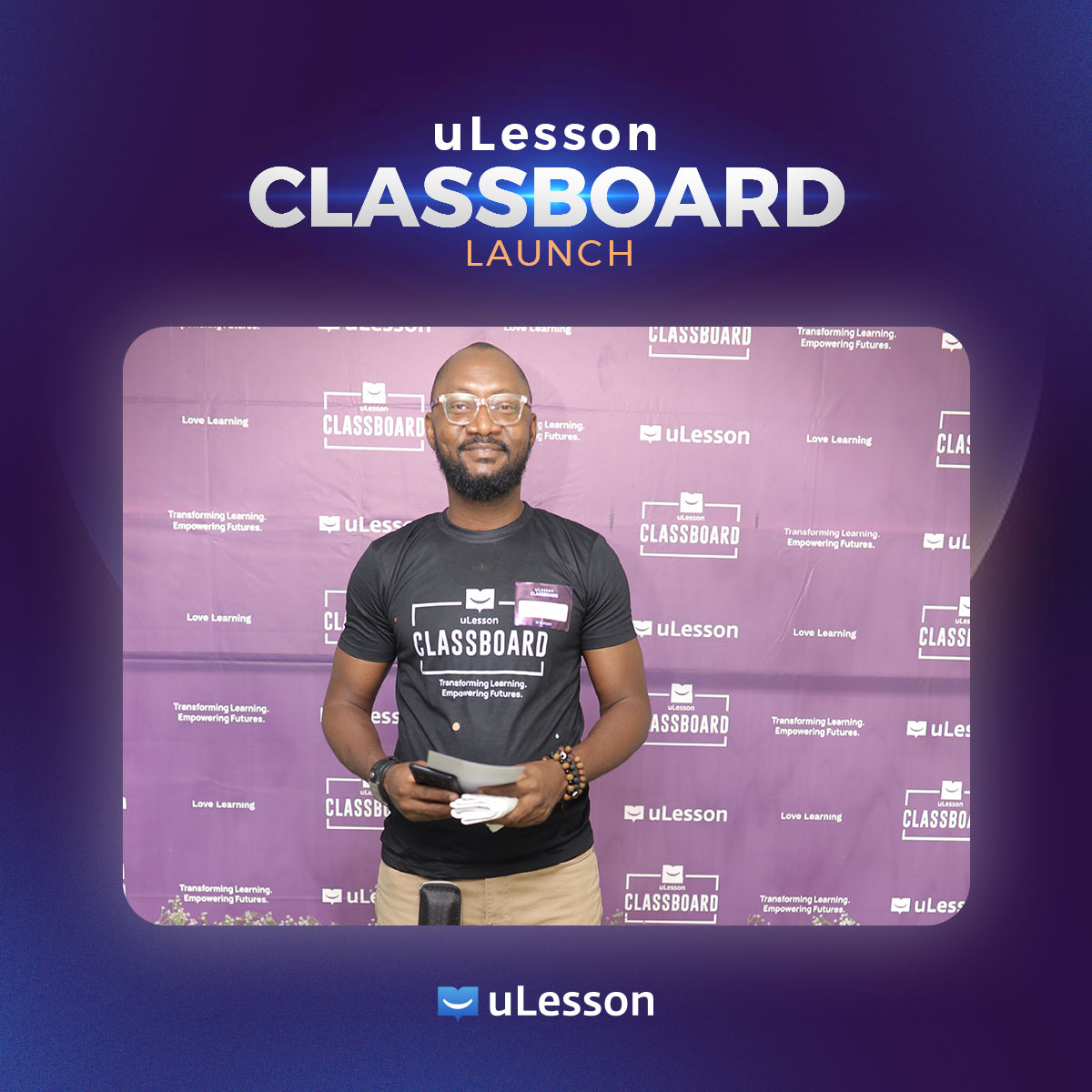 ulessonapp's tweet image. We are live! Here are some of the beautiful faces at the Classboard Launch Yaba!😍💜
Are you here yet? Hurry, join us!✨
#uLesson #uLessonClassboardLaunch #LoveLearning #LoveTeaching #Classboard #Lagos #Yaba