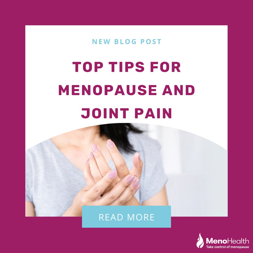 Did you know joint pain affects up to 40% of menopausal women? 😮 Our latest blog dives deep into the link between #menopause & #jointpain, offering tips and insights to help you find relief ⬇️ menohealth.co.uk/tips/top-tips-… #perimenopause #menopausesymptoms #MenoHealth