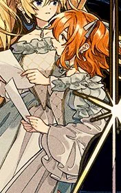 She looks even more elegant in this ver...
Would 10/10 court her on the window like Romeo. 