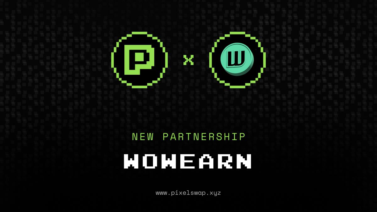 🤠 Hey #WOWEARNERS! PixelSwap 🤝 WOWEARN @WOWEARNENG is an ecosystem with array of cutting edge #Web3 solutions including WOW EARN Wallet, WOW EARN Chain, #Mining, #Staking, #Swap & so much more! 🚀 Let's thrive in this vibrant ecosystem! 🌱 #PixelSwap #WOWEARN