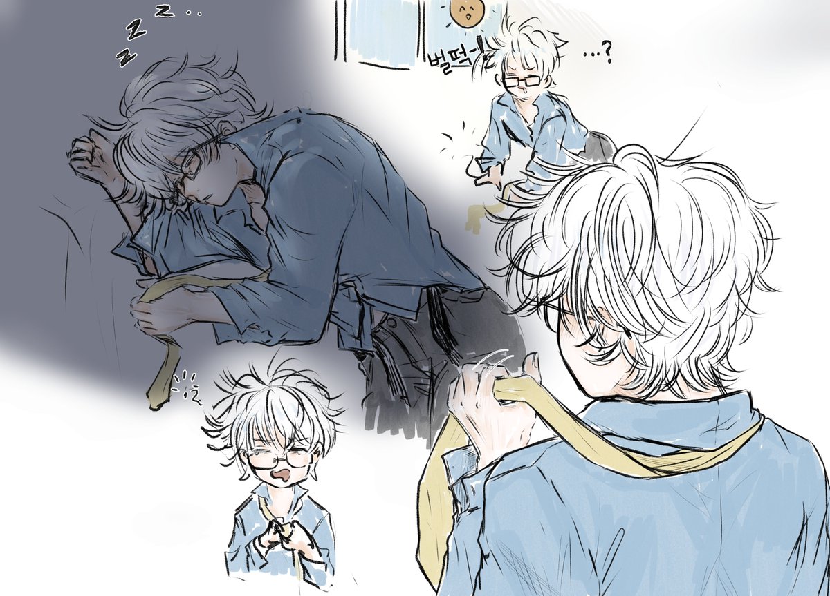 긴파치 낙서 #銀魂