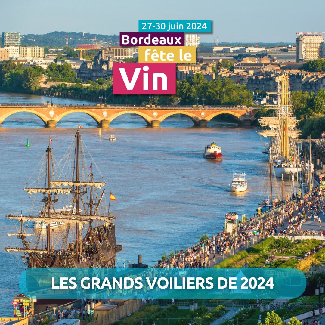 Vous les attendiez, voici les Grands Voiliers qui accosteront les long des quais bordelais pour #BFV2024 ⛵

👉 Le Morgenster
👉 Le Belem
👉 Le Français
👉 Le Mutin

🍷 Réservez votre visite sur cutt.ly/bfv-fb