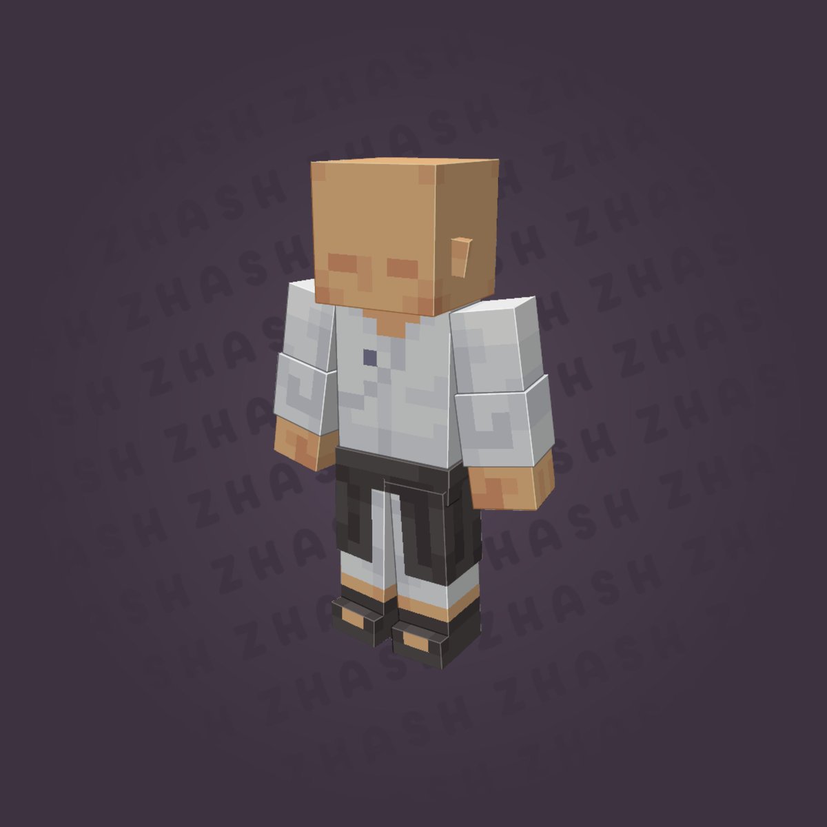 zHash01's tweet photo. Neji's outfit 

Made in: @blockbench

#Minecraft #MinecraftArt #lowpoly #3DModel #Pixel #Blockbench #Naruto #Neji https://t.co/5hI1PJsZgF