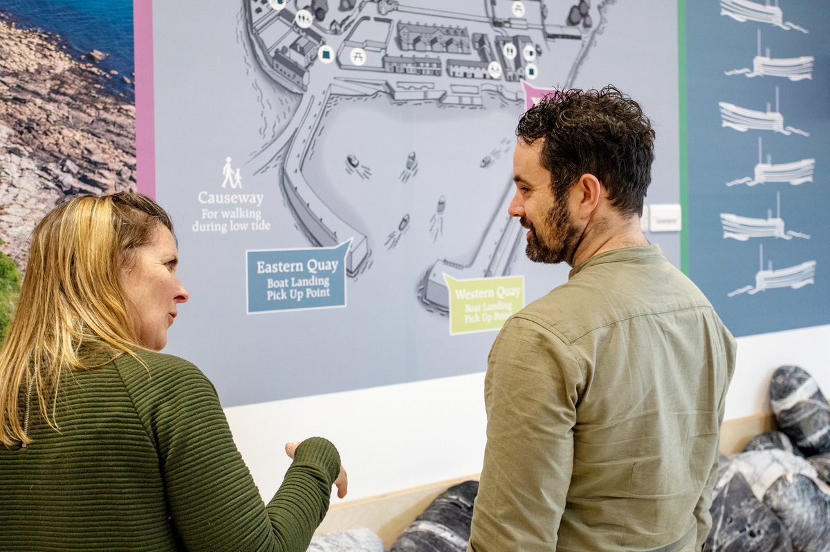 Friday 15 March saw the official opening of the Learning Hub on St Michael’s Mount, the new dedicated space for learning and education on the island. The Hub provides an indoor base where Cornish schools and learning groups can gather to discover more about the magic of the Mount
