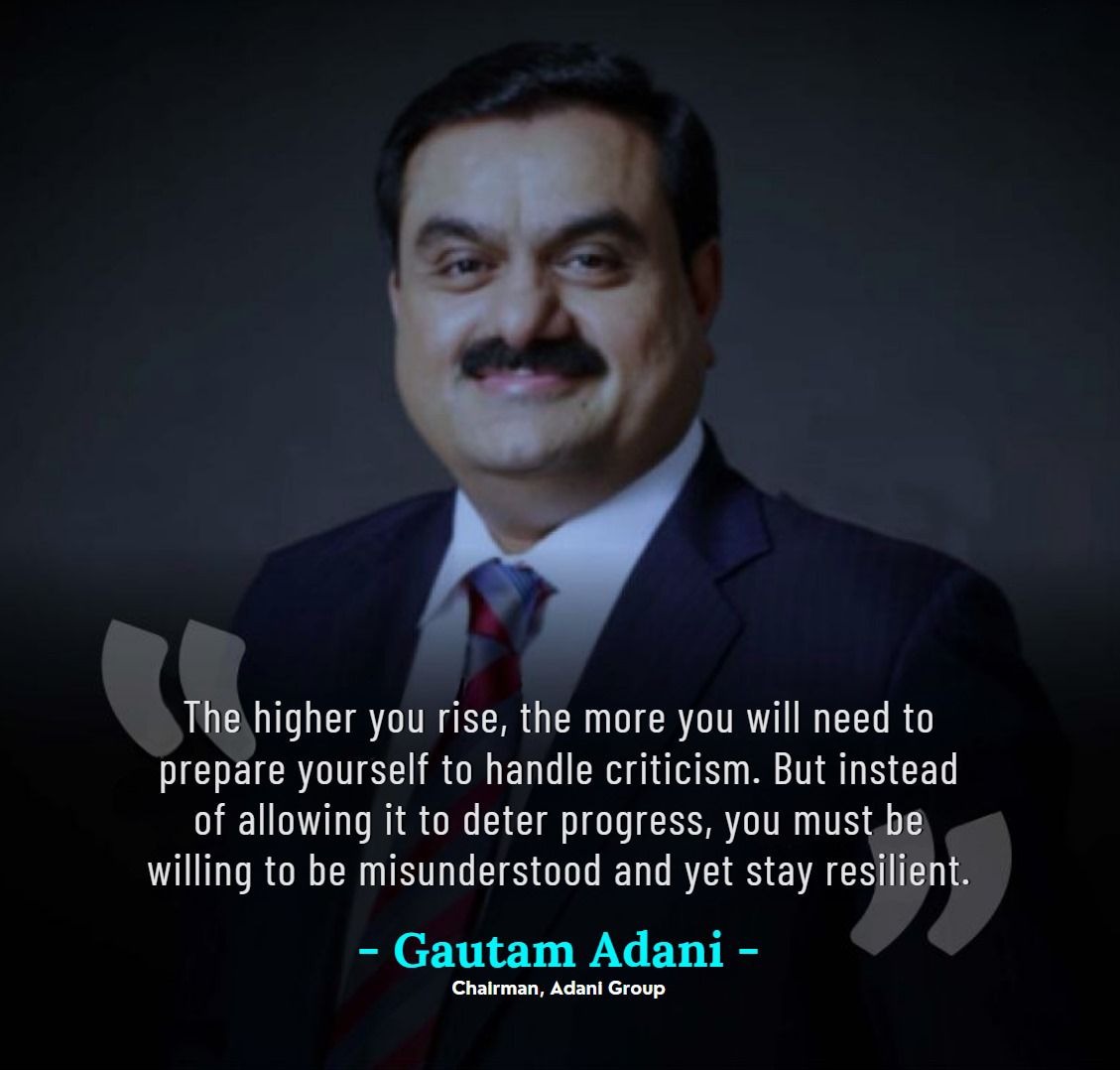 #Adani founded a global trading business at 29 to export and import polymers, metals, petrochemicals, textiles, and agroproducts. The company became India's largest worldwide trader in two years. #MeraRoleModelAdani