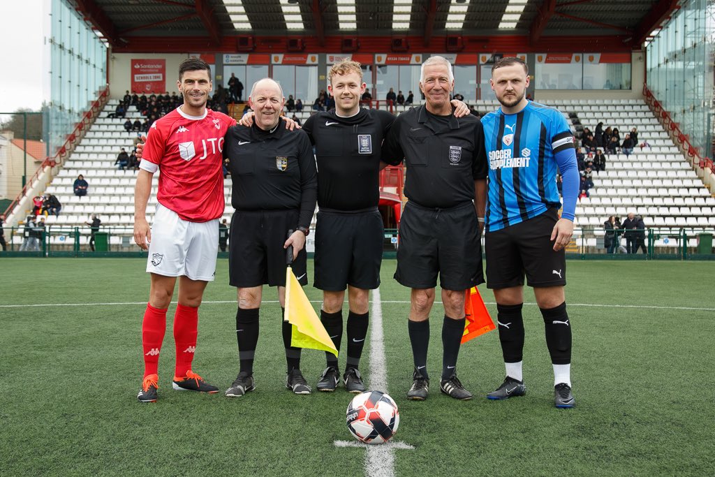 JerseyBullsFC's tweet photo. Some great snaps from our official club photographer @atopphoto from our game against @Sandhursttownfc 

Check out the full album 👉 https://t.co/CVTm5hy8ko

#BackTheBulls https://t.co/UBfD4Y5Mkp