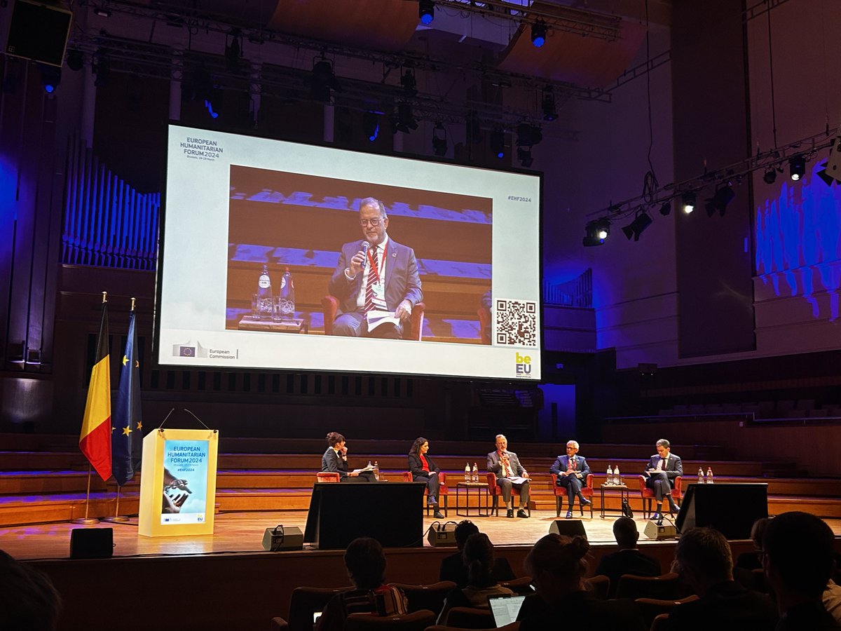 Millions of children's lives depend on the efficiency of humanitarian aid and our capacity to respond. From vaccine delivery to climate preparedness, it’s critical we drive innovation, including in digitalization, and localization in the supply chain. @TedChaiban #EHF2024