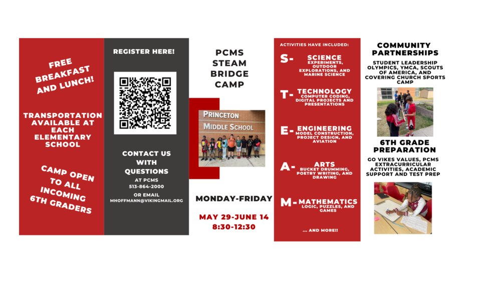 Heritage Hill 5th graders it is time to sign up for Summer Bridge Camp at PCMS!  #AAGV @DrMackzum