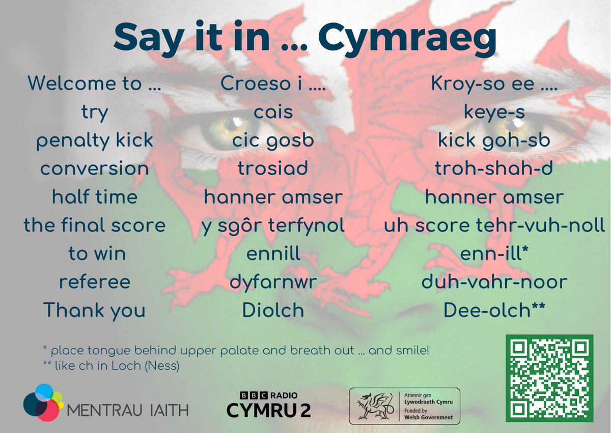 We're so proud to be part of this! Passing the ball and passing the Welsh language together with @BBCRadioCymru2 who've got more hours on air now. It doesn't matter how much Cymraeg you've got. It's for you too! youtube.com/shorts/y207pVu… @WelshRugbyUnion @learncymraeg #Cymraeg