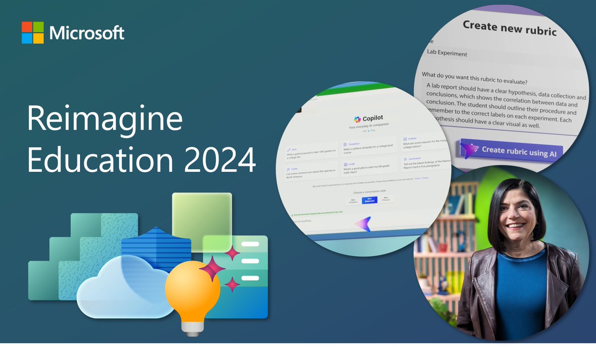 In case you missed it: Microsoft Copilot is revolutionising education! Discover how AI-powered tools are enhancing learning. Read the article or tune in to the on-demand event: msft.it/6011ciQ3z #ReimagineEducation #AI #EdTech