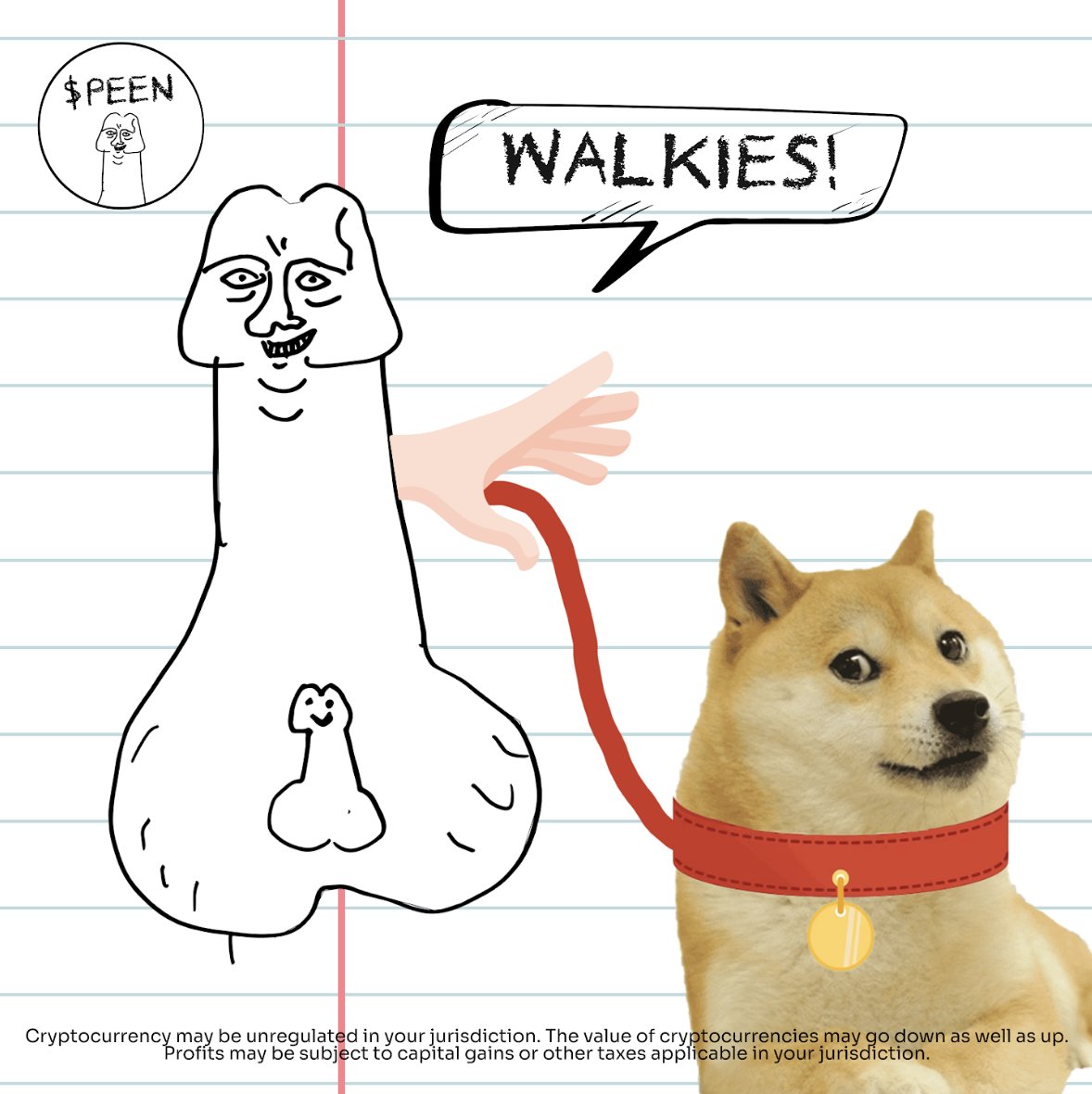 PEENTOKEN's tweet photo. This is going to be fun @dogecoin 💦

$PEEN #PumpPeen #AltGem #Doge https://t.co/TwllupPaig