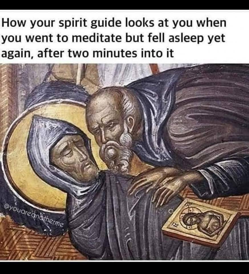 JGordonBramer's tweet image. I totally relate.
#Meditation #SpiritGuide